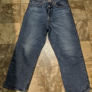 Levi's Ribcage Straight Ankle Jeans